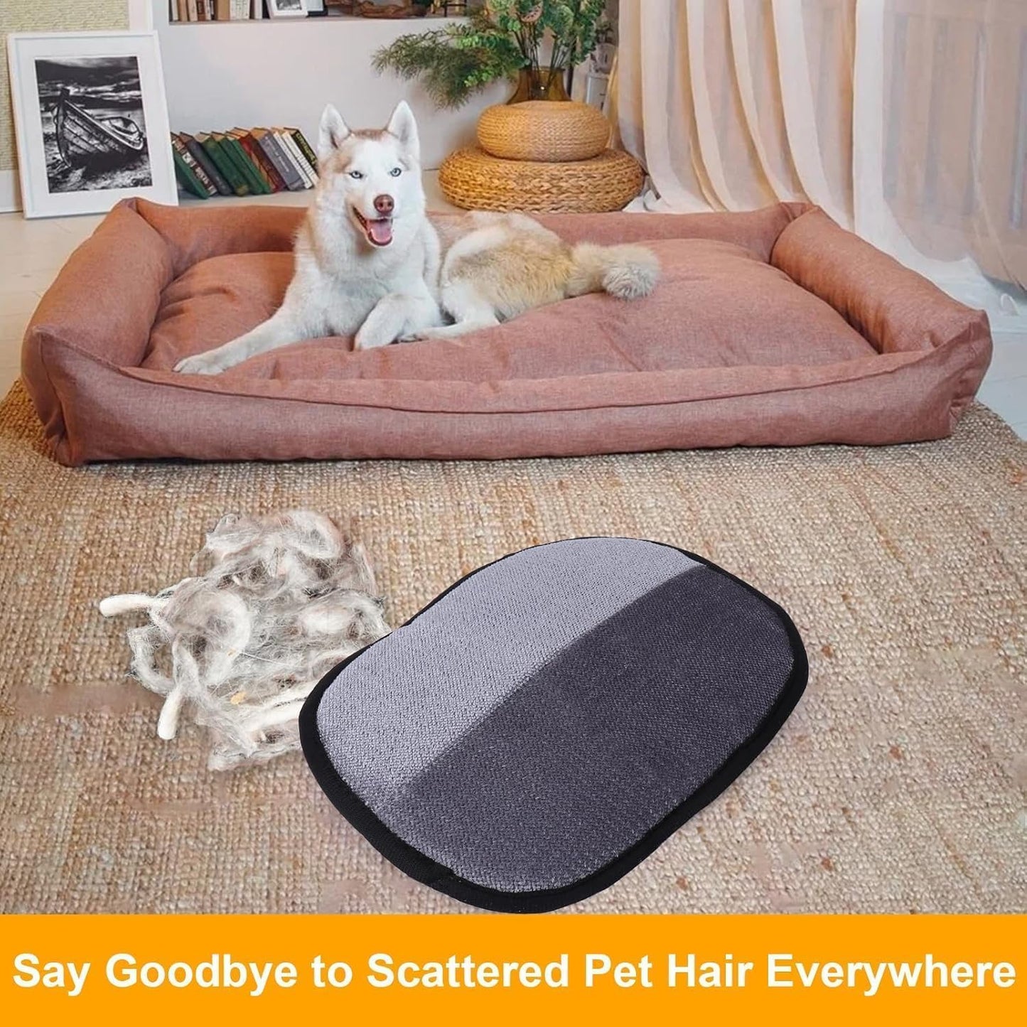 Pet Hair Removal Gloves (Pack of 2)